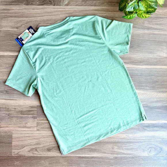 Lands’ End Men’s Supima Cotton T-Shirt Set – Size L (Green & Red) - Picture 11 of 11